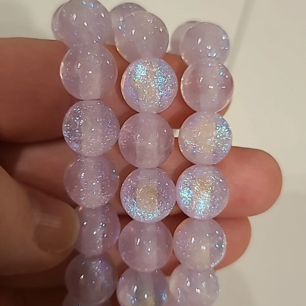 Handcrafted Beaded Stretch Bracelet - Picture 4 of 5